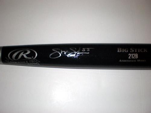 Skip Schumaker Signed Baseball Bat St Louis Cardinals - Autographed MLB Bats