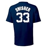 Nick Swisher New York Yankees Name and Number T-Shirt