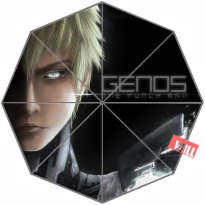 One punch man Custom Foldable Rain Umbrella Wind Resistant Windproof Floding Travel Umbrella