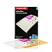 Swingline GBC Laminating Sheets, Self Adhesive Pouches, Letter Size, Glossy, 3 Mil, SelfSeal, 10 Pack (3747308)