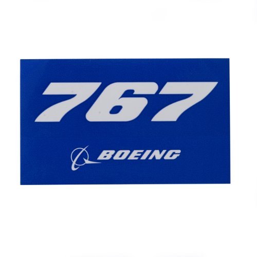767 Blue Sticker