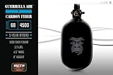 Guerrilla Air 68ci 4500 Myth Carbon Fiber Tank Black + Free Cover + Towel
