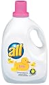 All Liquid Laundry Detergent, Baby Care Plus, 200-Ounce Bottles (Pack of 2)
