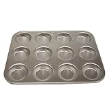 Review Silverwood Bakeware 33522 / Silverwood 12 Hole Tart Tray