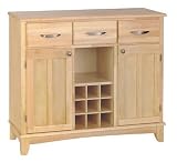 Home Styles 5100-0011 Large Wood Server Sideboard