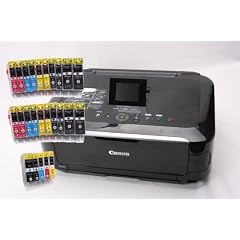 CANON Pixma MG5350 inkl. USB Kabel & 25 kompatiblen Patronen