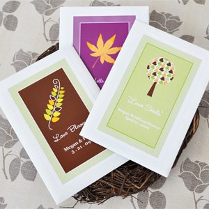 Fall for Love Personalized Wildflower Seed Favors - Baby Shower Gifts & Wedding Favors