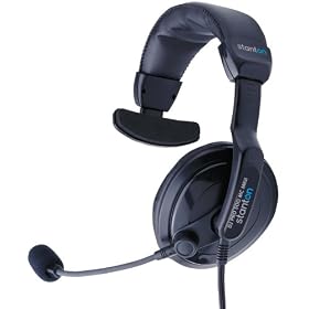 Headphone/microphone Combo for Djs and Broadcasters