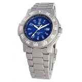 Smith & Wesson Tritium Executive Titanium Watch - Blue - SWW-357-T-BLU