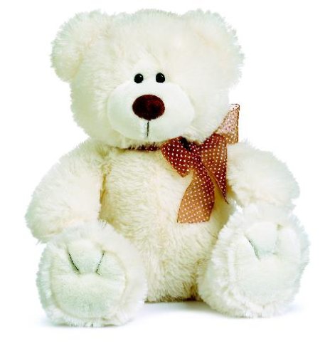 41D5zKoOreL Ganz Cream Plush Teddy Bear