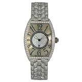 Franck Muller Cintree Curvex Vegas 18k White Gold & Diamonds Men's Watch - 5850