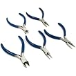 5 Chain Flat Round Nose Pliers Cutters Jewelers Tools