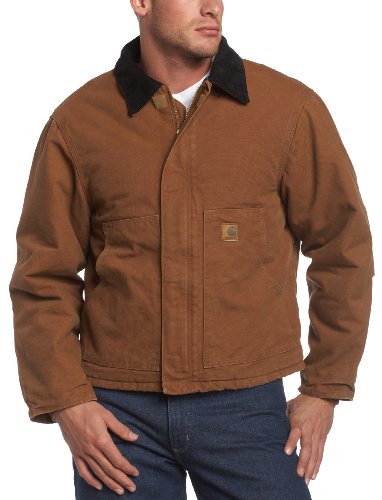 Carhartt Mens Sandstone Traditional Jacket