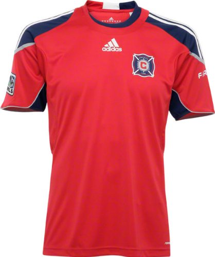 Chicago Fire adidas Soccer Red Pregame Jersey