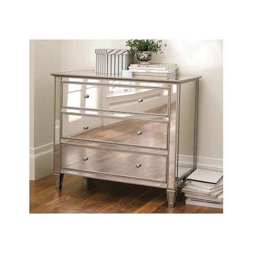 Pottery Barn Park Mirrored Dresser