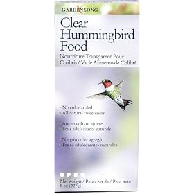 Garden Song� 446-24 Clear Instant Hummingbird Food, 8-Ounce Package