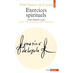 Exercices spirituels : Texte d�finitif, 1548