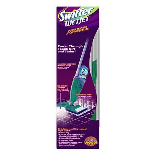 Swiffer Wet Jet All-In-One Power Mop Starter Kit