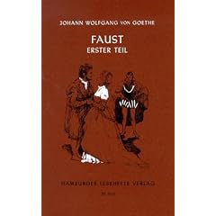 Hamburger Lesehefte, Nr.29, Faust I: Der Trag�die 1. Teil