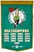 Boston Celtics 24x36 Wool Dynasty Banner