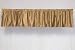 Taupe Velvet Rod Pocket / Pole Top Valance