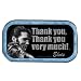 Elvis Presley Thank You Very Much Magnetic Mini Tin Sign