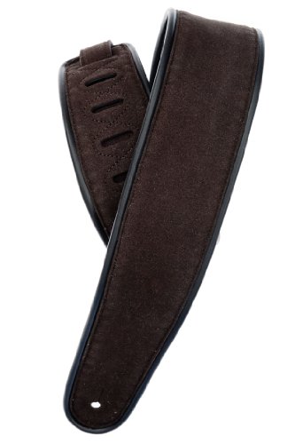 Planet Waves Comfort Leather Reversible Guitar Strap - Suede