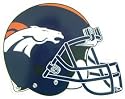Denver Broncos 12" Helmet Car Magnet