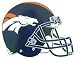 Denver Broncos 12 Helmet Car Magnet