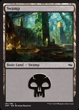 Magic: the Gathering - Swamp (181/185) - Fate Reforged