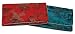 Chinese brocade fabric billfold wallet - set of 2 assorted colors Image
