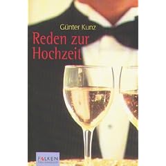 Reden zur Hochzeit.