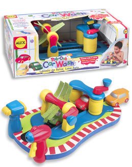 Childrens Toyshop  Toys : Alex Car Wash Floating Tub Playcenter