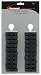 Pyramid Bicycle Brake Shoes X-Cut Black 10 Pair to Card Weitype