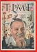 Walt Disney with Cartoon Characters / TIME Cover: December 27, 1954, Movie Print by TIME Magazine
