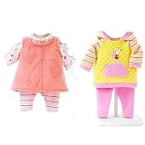 Madame Alexander Love Buzz and Heart Jumper Baby Doll Outfit Bundle for 12" and 14" Dolls