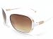 New Coach Sienna S612 S-612 White Sunglasses 61-15-130