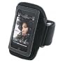Black Adjustable Deluxe ArmBand / Sportband with Case for Apple iPod Touch / iPod Touch 2nd Generation