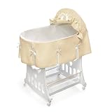 Badger Basket Portable Bassinet 'N Cradle with... by Badger Basket