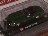 JAGUAR E-TYPE E CABRIO GR�N PLUS BUCH 1/43 DEL PRADO MODELLAUTO MODELL AUTO SONDERANGEBOT