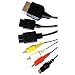 Video Games : INNOVATION TECHNOLOGIES 3 in 1 S-Video Cable