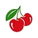 Non-slip Bath Appliques - Cherries