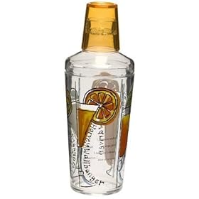 Norpro Sunrise Cocktail Shaker with Strainer by Norpro