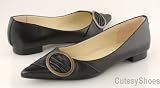 STEVE MADDEN Kimie Black Pointy Toe Flats