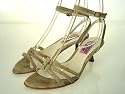Sandalen Sandaletten Leder, Grau (S8)