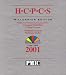 Book HCPCS 2001, TimeSaver: Millennium Edition Health Care Financing Administration, Common Coding System: National Level II Medicare Codes (Binder w/Tabs,