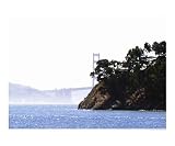 Golden Gate Hidden Scenic Photographic Poster Print by Meesha Marie, 24x20