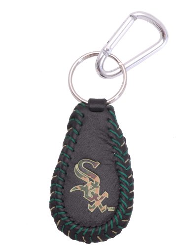 MLB Chicago White Sox Camouflage Baseball Keychain