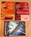 Douglas Adams 3 v set: HITCHHIKER'S GUIDE TO GALAXY; LIFE, UNIVERSE & EVERTHING; RESTAURANT AT END OF UNIVERSE