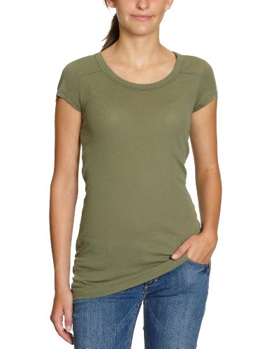 Hilfiger Denim SlimFit Damen Shirt/ T-Shirt  1657602341 / Leela cn knit s/s, Gr. 32 (XS),  Preisvergleich